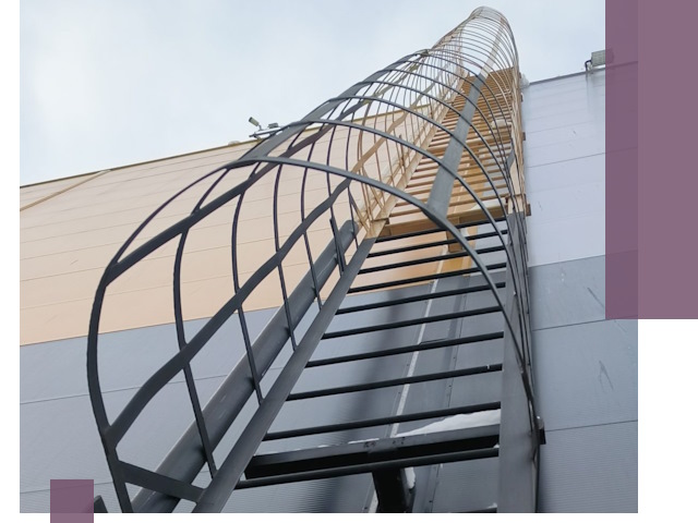 Изготовление и монтаж пожарных лестниц в Курганинске профессионально