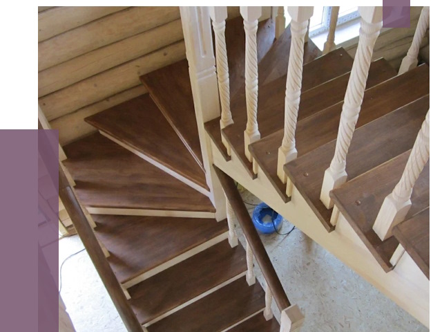 Реставрация деревянных лестниц в Курганинске от 4368 руб.