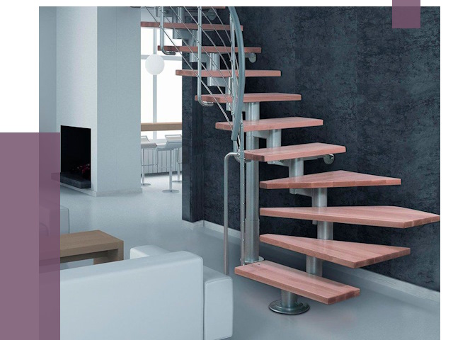 Модульные лестницы в Курганинске от 17162 руб. — купить в ПРОЛЁТ-Кгн