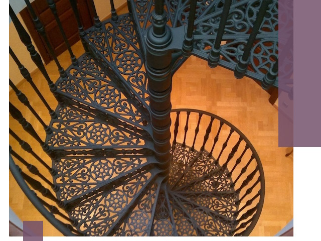 Винтовые лестницы под ключ в Курганинске: производство и монтаж