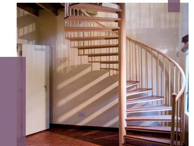 Изготовление винтовых лестниц на заказ в Курганинске от 77487 руб. | ПРОЛЁТ-Кгн