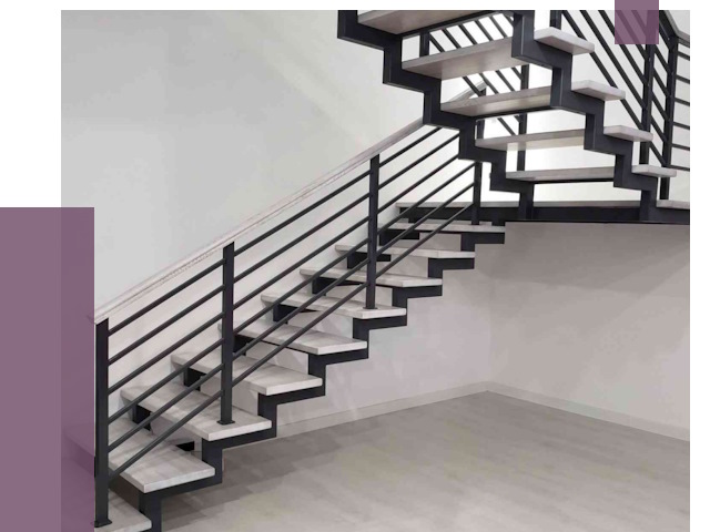Лестницы на металлокаркасе под ключ в Курганинске от 13001 руб. | ПРОЛЁТ-Кгн