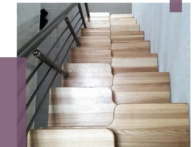 Лестницы гусиный шаг в Курганинске от 13261 руб. под ключ | ПРОЛЁТ-Кгн