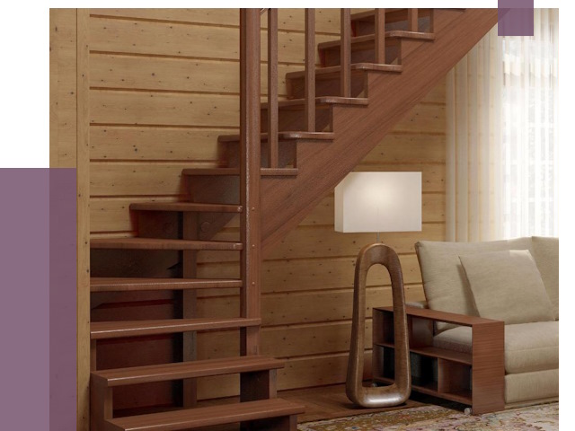 Лестницы эконом класса в Курганинске от 18566 руб. бюджетные решения