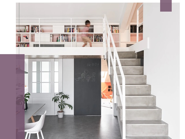 Лестницы для двухуровневой квартиры в Курганинске от 179417 руб. | ПРОЛЁТ-Кгн