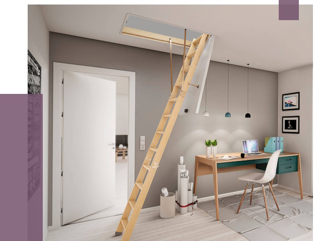 Чердачные лестницы в Курганинске — от 14821 руб. | ПРОЛЁТ-Кгн