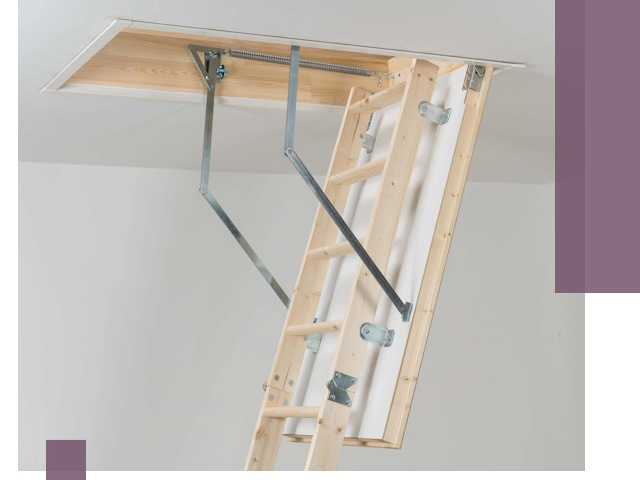 Установка чердачной лестницы под ключ в Курганинске