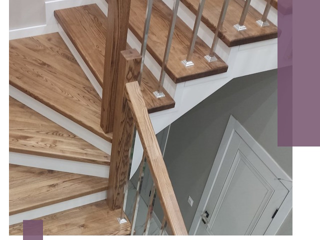 Обшивка металлических лестниц под ключ в Курганинске