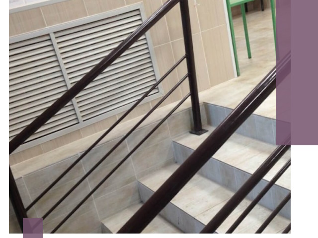 Изготовление перил из металла под ключ в Курганинске