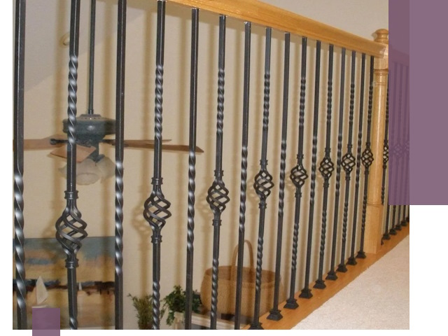 Изготовление и монтаж кованных перил в Курганинске под ключ