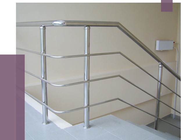 Алюминиевые перила в Курганинске от 6449 руб. под ключ | ПРОЛЁТ-Кгн