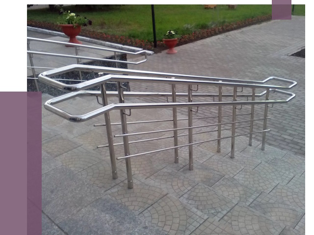 Перила для инвалидов в Курганинске от 7718 руб. под ключ | ПРОЛЁТ-Кгн