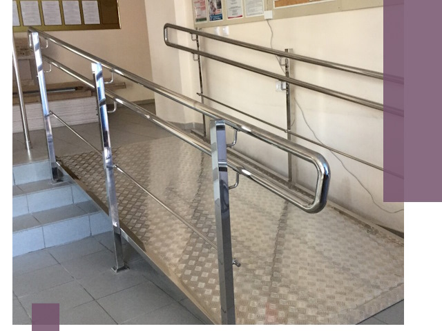 Перила для инвалидов в Курганинске — надежные поручни и ограждения
