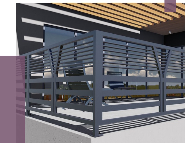 Изготовление балконных ограждений в Курганинске от 10921 руб. | ПРОЛЁТ-Кгн