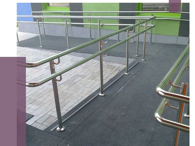 Ограждения пандусов в Курганинске от 4420 руб. монтаж | ПРОЛЁТ-Кгн