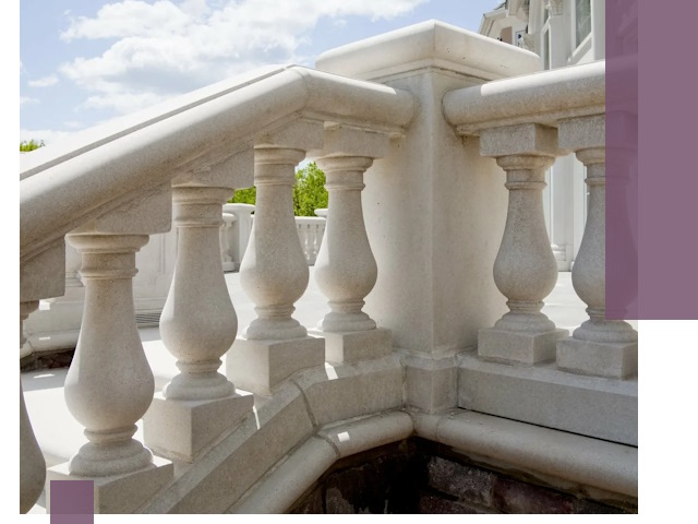 Балюстрады из металла и камня под ключ в Курганинске