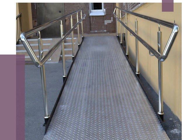 Пандусы в Курганинске от 12481 руб. — установка для инвалидов | ПРОЛЁТ-Кгн