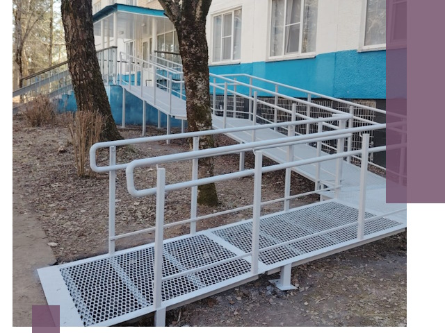 Пандусы под ключ в Курганинске: изготовление, монтаж и демонтаж