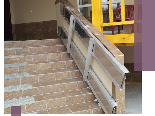 Откидные пандусы под ключ в Курганинске — монтаж и демонтаж