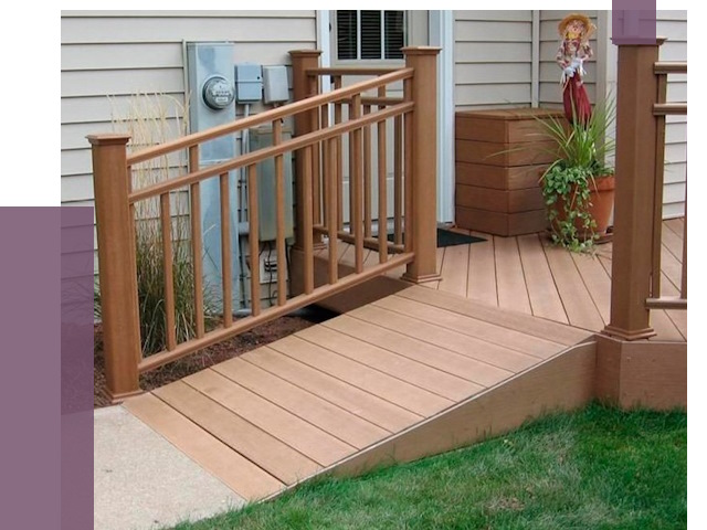 Пандус на крыльцо в Курганинске под ключ от 7905 руб.