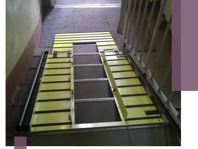 Профессиональный монтаж пандуса в подъезд в Курганинске