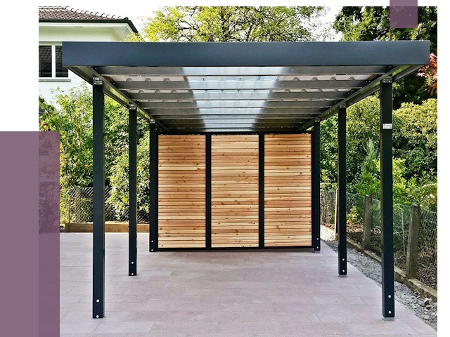 Отдельно стоящие навесы во дворе в Курганинске от 81648 руб. | ПРОЛЁТ-Кгн