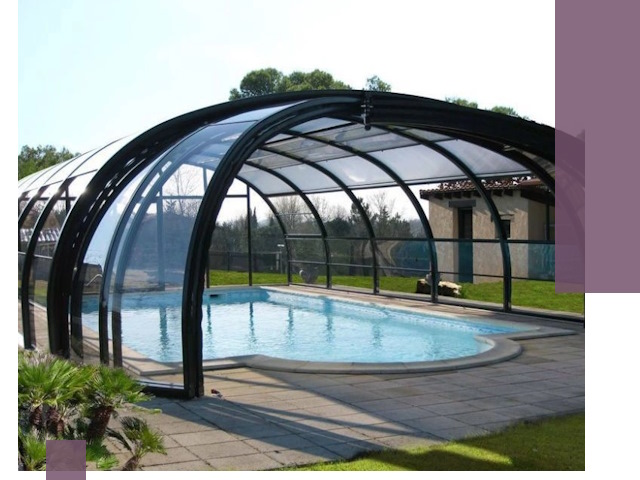 Навесы для бассейна в Курганинске: изготовление и монтаж под ключ