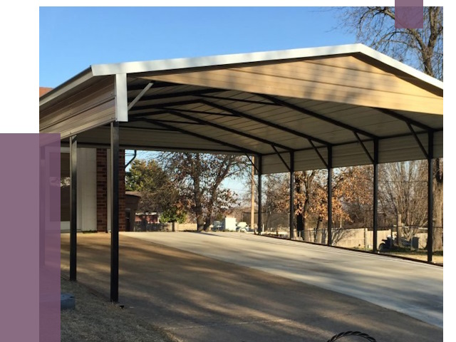 Двускатные навесы в Курганинске от 8165 руб. | ПРОЛЁТ-Кгн