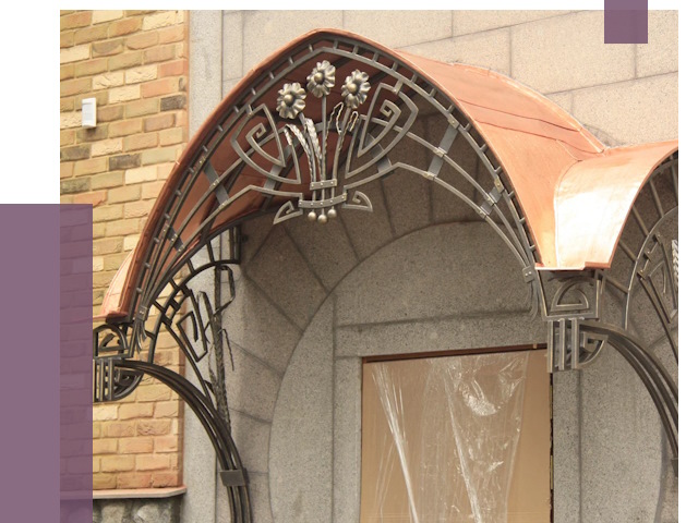 Арочные козырьки в Курганинске от 14821 руб. 