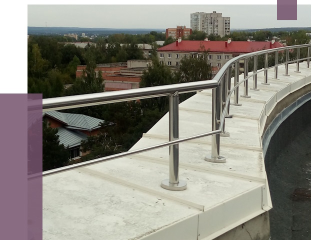 Парапеты и ограждения кровли в Курганинске от 5044 руб.