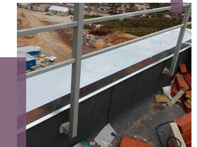 Монтаж парапетов в Курганинске от 4368 руб.  | ПРОЛЁТ-Кгн