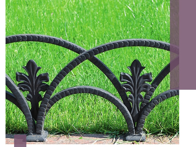 Декоративные металлические бордюры под ключ в Курганинске