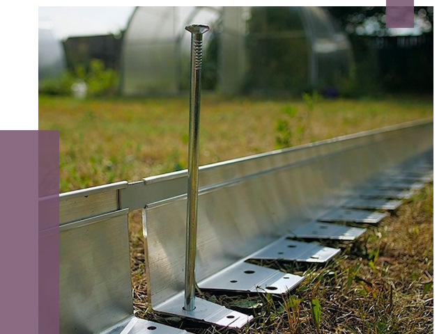 Металлические бордюры для газона в Курганинске от 4368 руб. | ПРОЛЁТ-Кгн