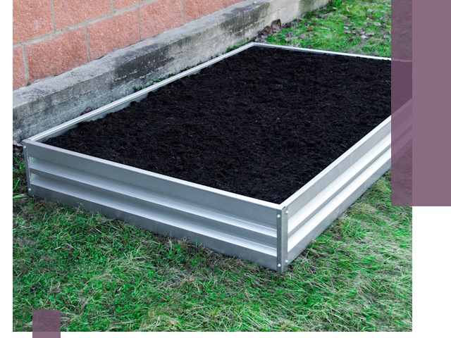 Металлические бордюры для грядок в Курганинске: прочность и аккуратность