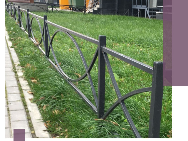 Газонные ограждения из металла в Курганинске — монтаж и продажа