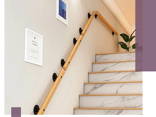 Поручни металлические и деревянные под ключ в Курганинске