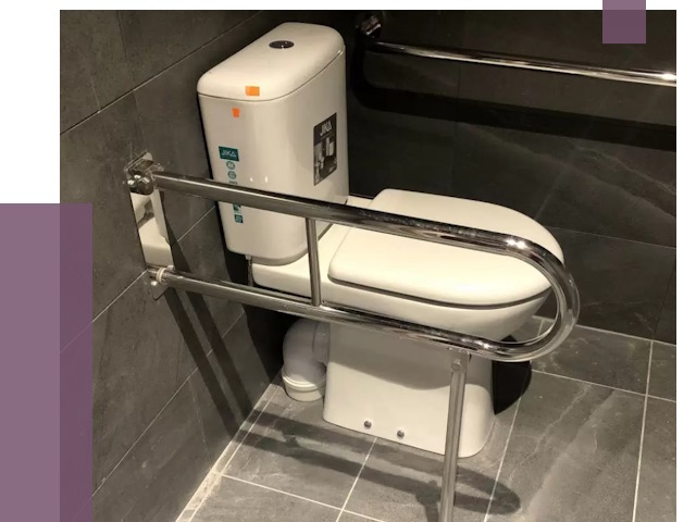 Поручни для санузлов в Курганинске от 4368 руб. | ПРОЛЁТ-Кгн